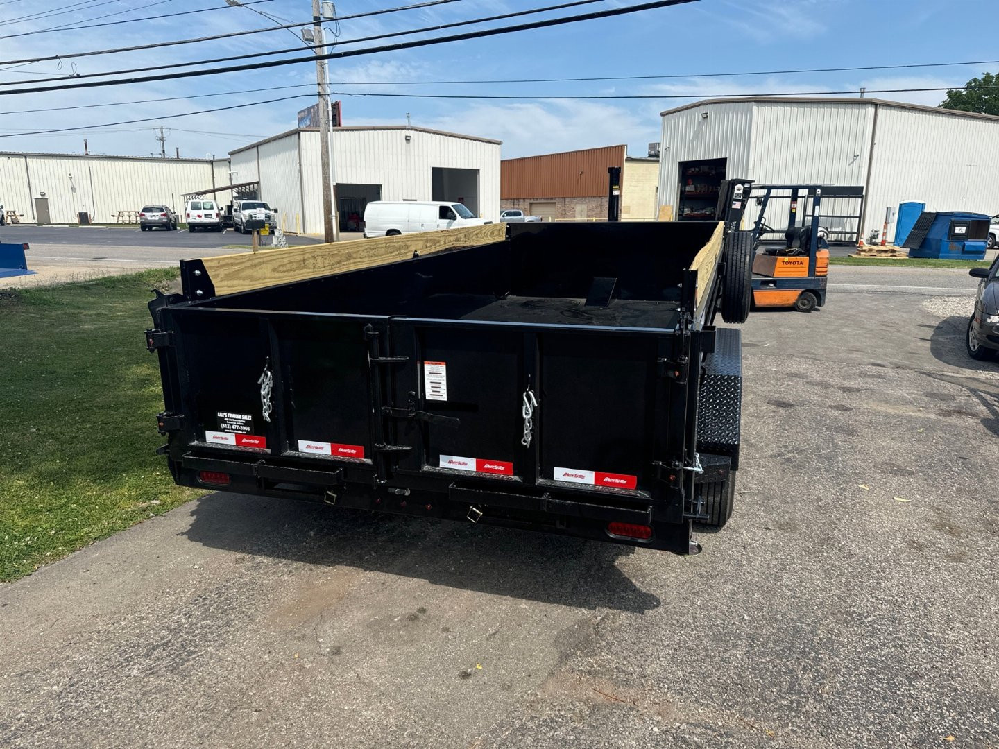 New 2025 Liberty Trailers 83x16 Dump 16K Rated Telescopic Lift