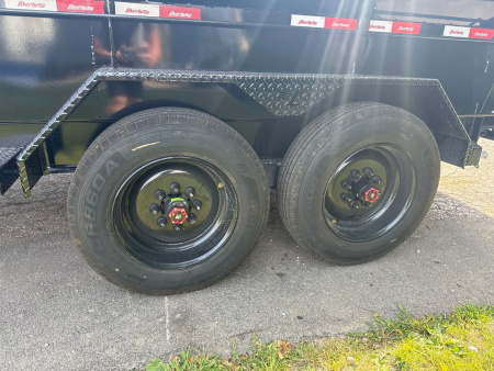 New 2025 Liberty Trailers 83x16 Dump 16K Rated Telescopic Lift