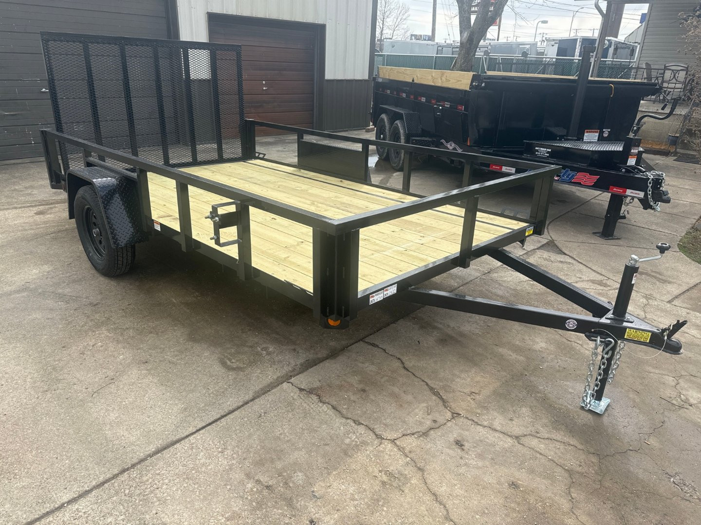 New 2025 Quality Steel 82x12 3.5k Utility