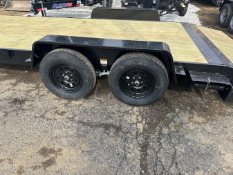 New 2025 Quality Steel 83x18 Car Hauler 7k Rated