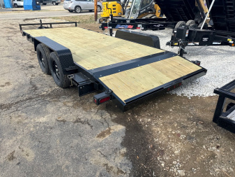 New 2025 Quality Steel 83x18 Car Hauler 7k Rated