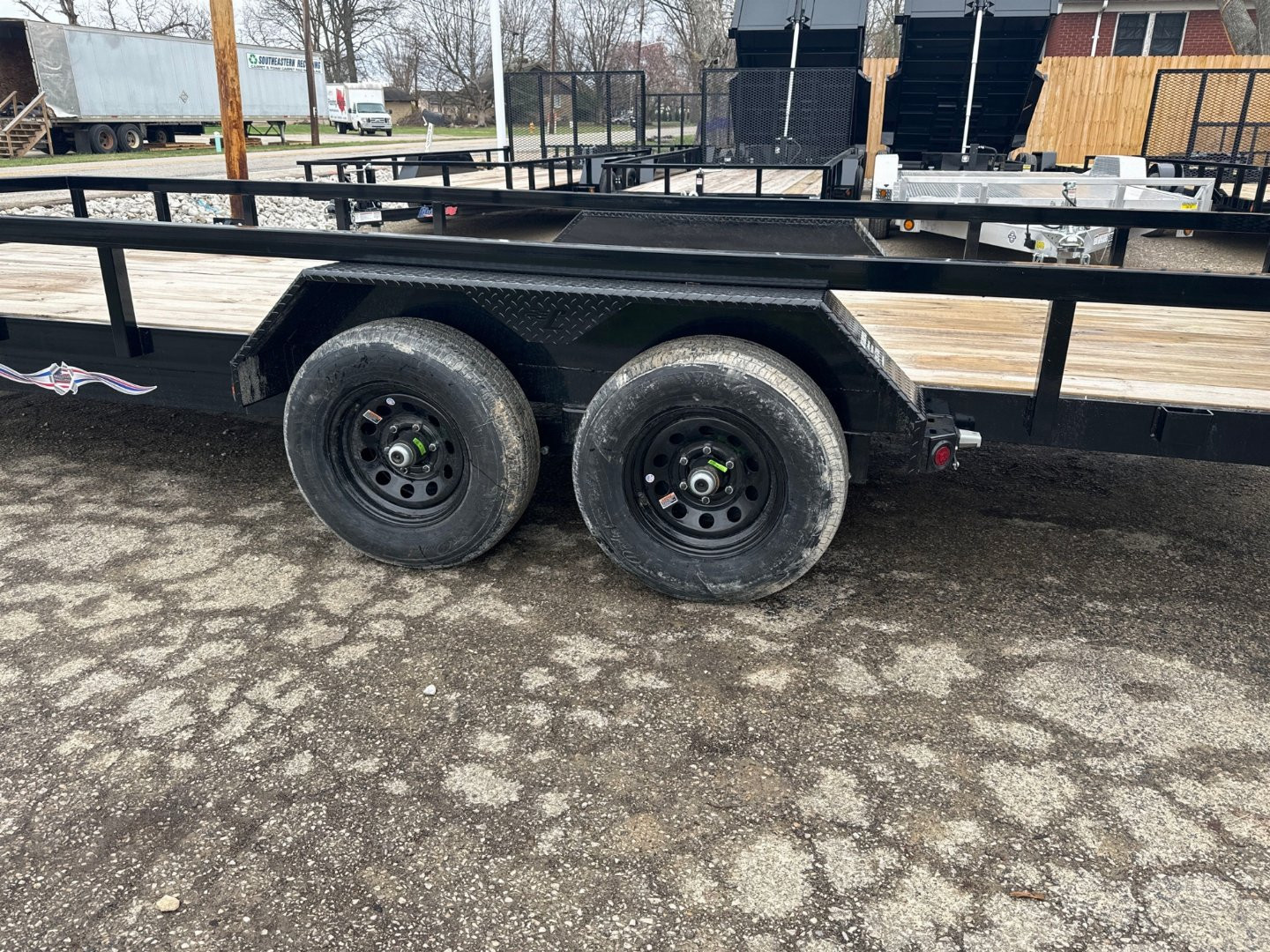 New 2025 Liberty Trailers 83x20 Utility 10k Rated HD Gate