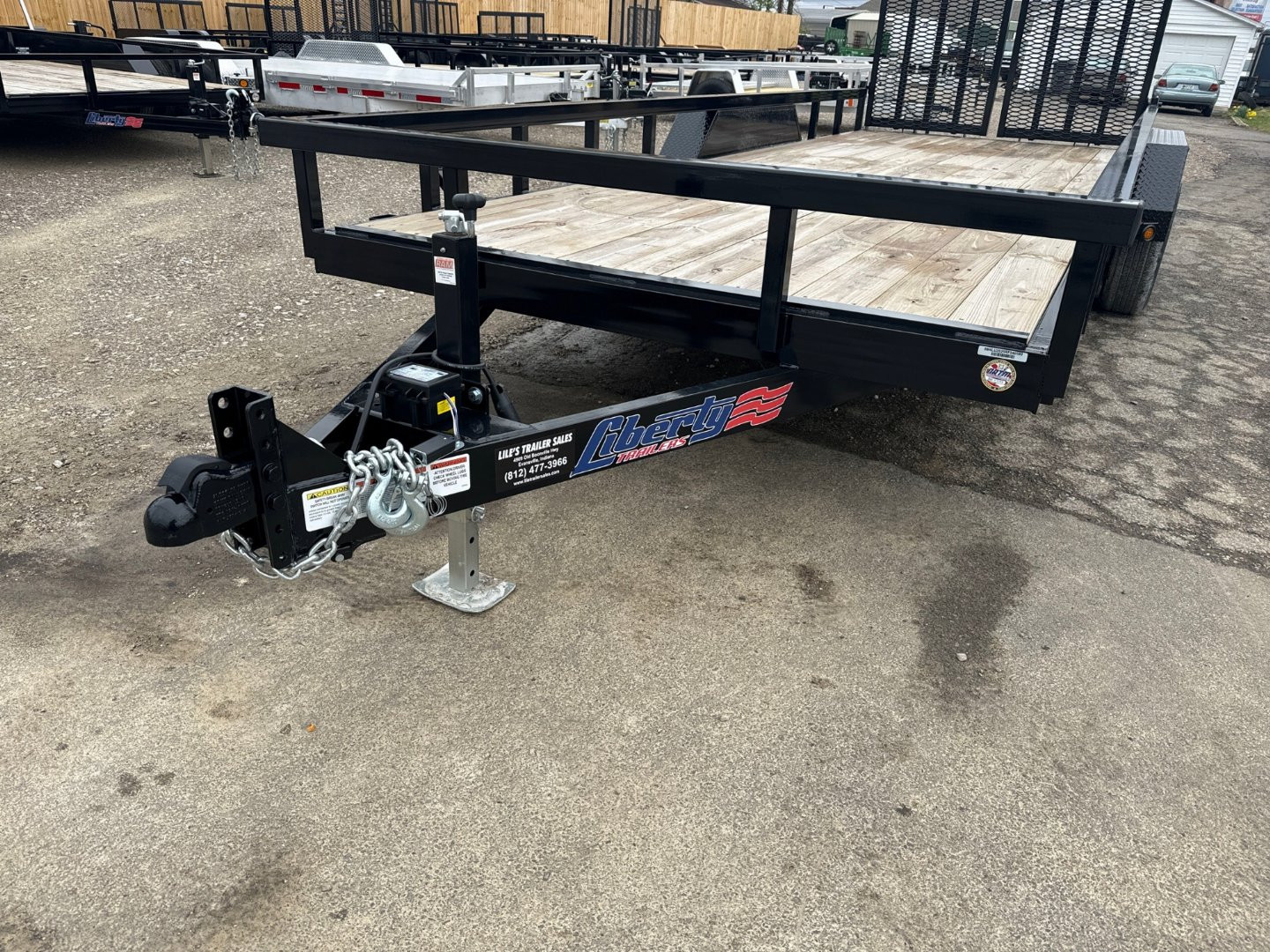 New 2025 Liberty Trailers 83x20 Utility 10k Rated HD Gate