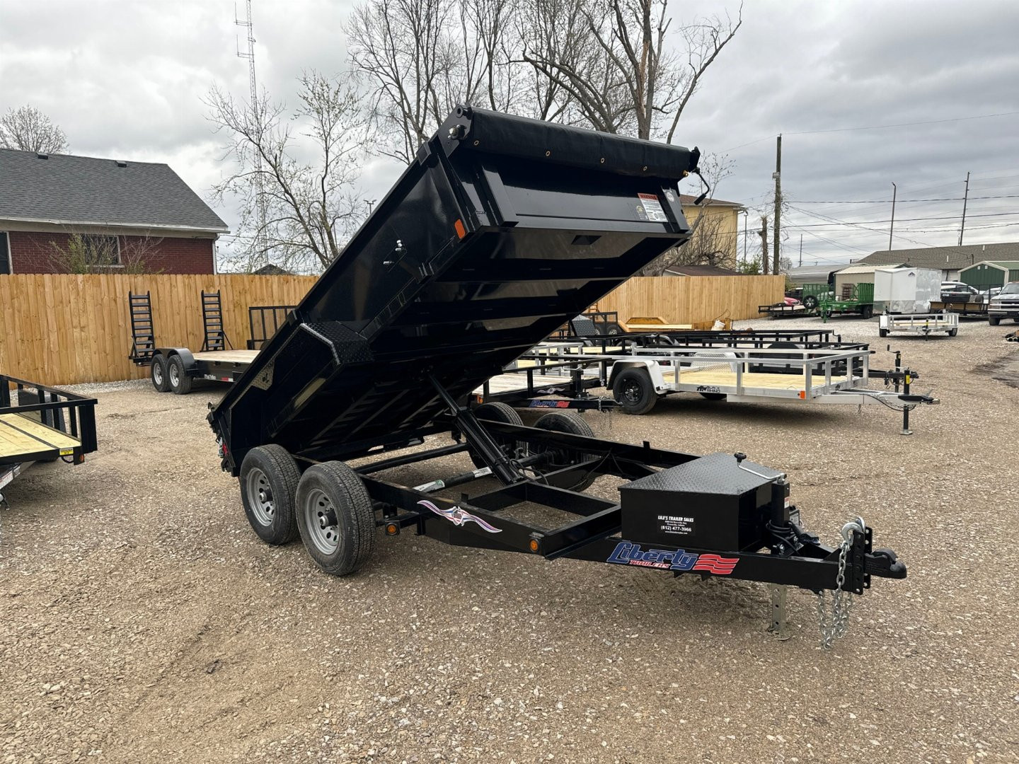 New 2026 Liberty Trailers 72x12 10K Rated Dump