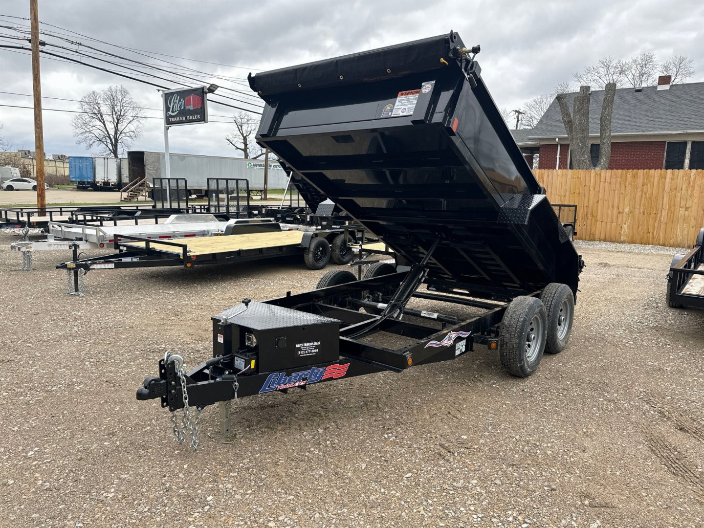 New 2026 Liberty Trailers 72x12 10K Rated Dump