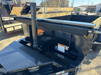 New 2025 Liberty Trailers 83x14 Low Pro Dump 14k Rated Telescopic