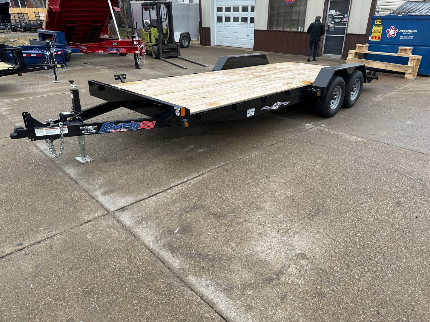 New 2024 Liberty Trailers 83x20 Car Hauler 10k Rated
