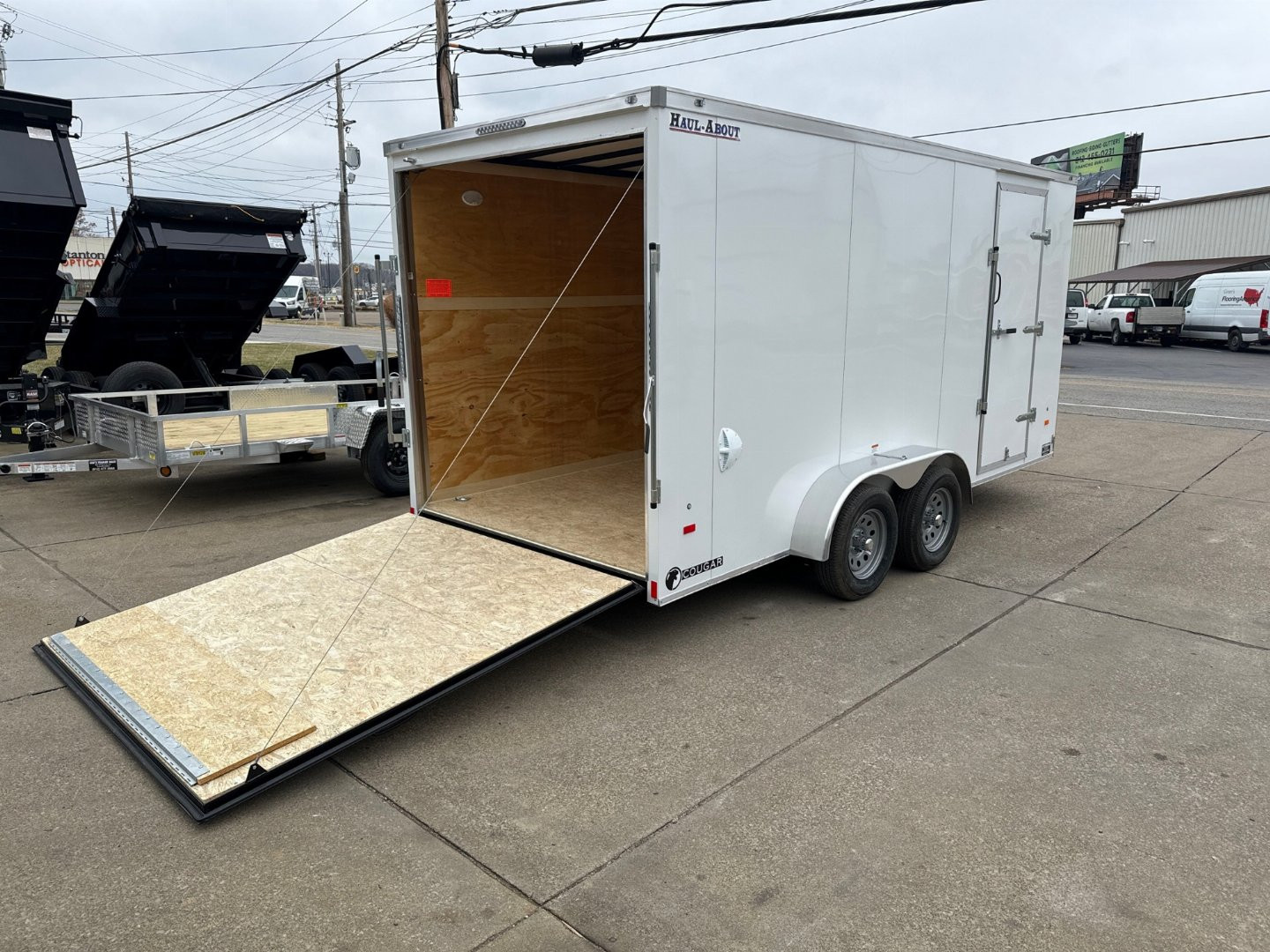 New 2025 Haul-About 7x16 Cougar 7k Rated