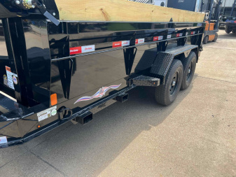 New 2025 Liberty Trailers 83x14 Dump 14k Rated Telescopic