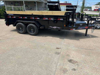 New 2025 Liberty Trailers 83x14 Dump 14k Rated Telescopic