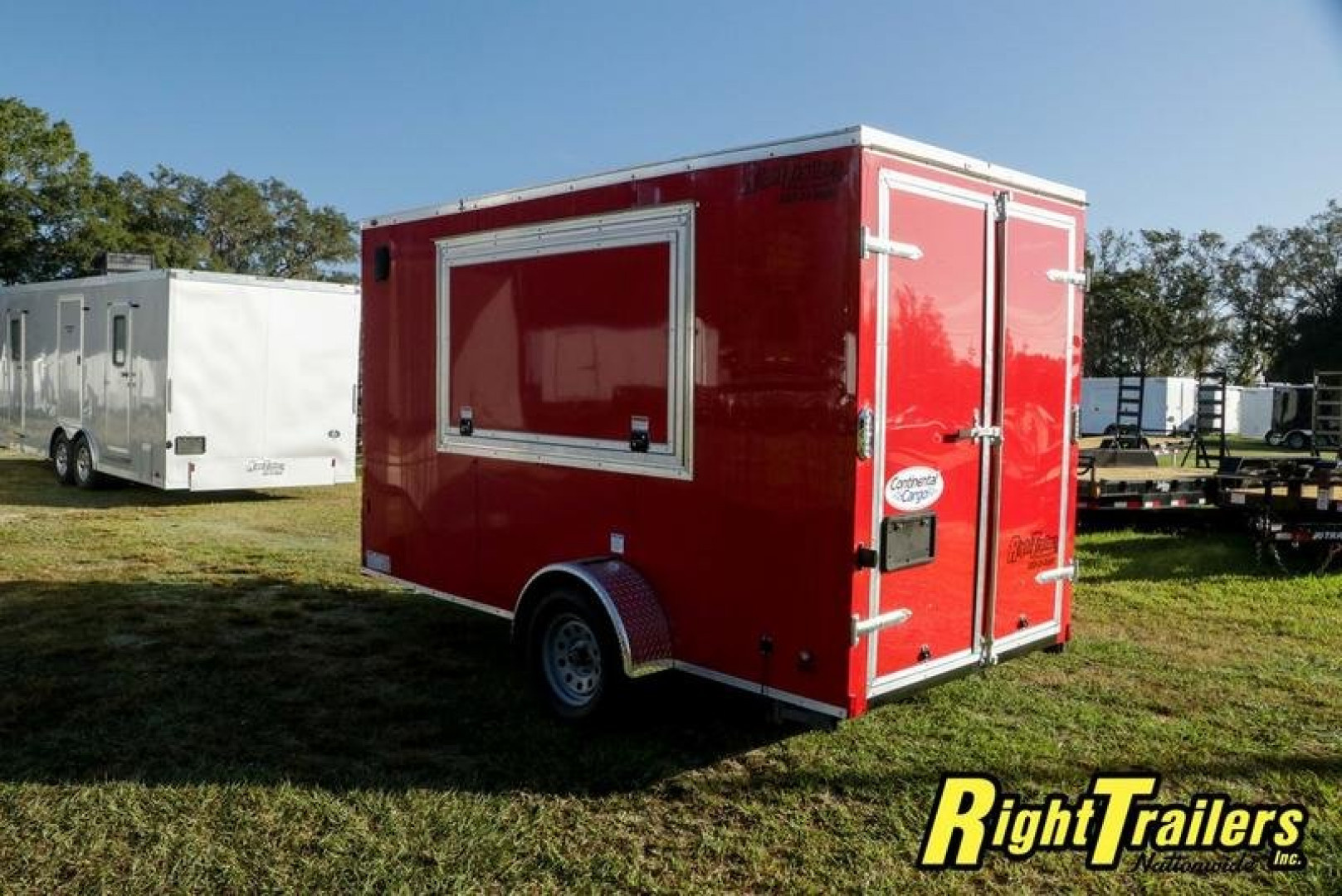 New 6x12 Continental Cargo Concession Trailer GANS612SA