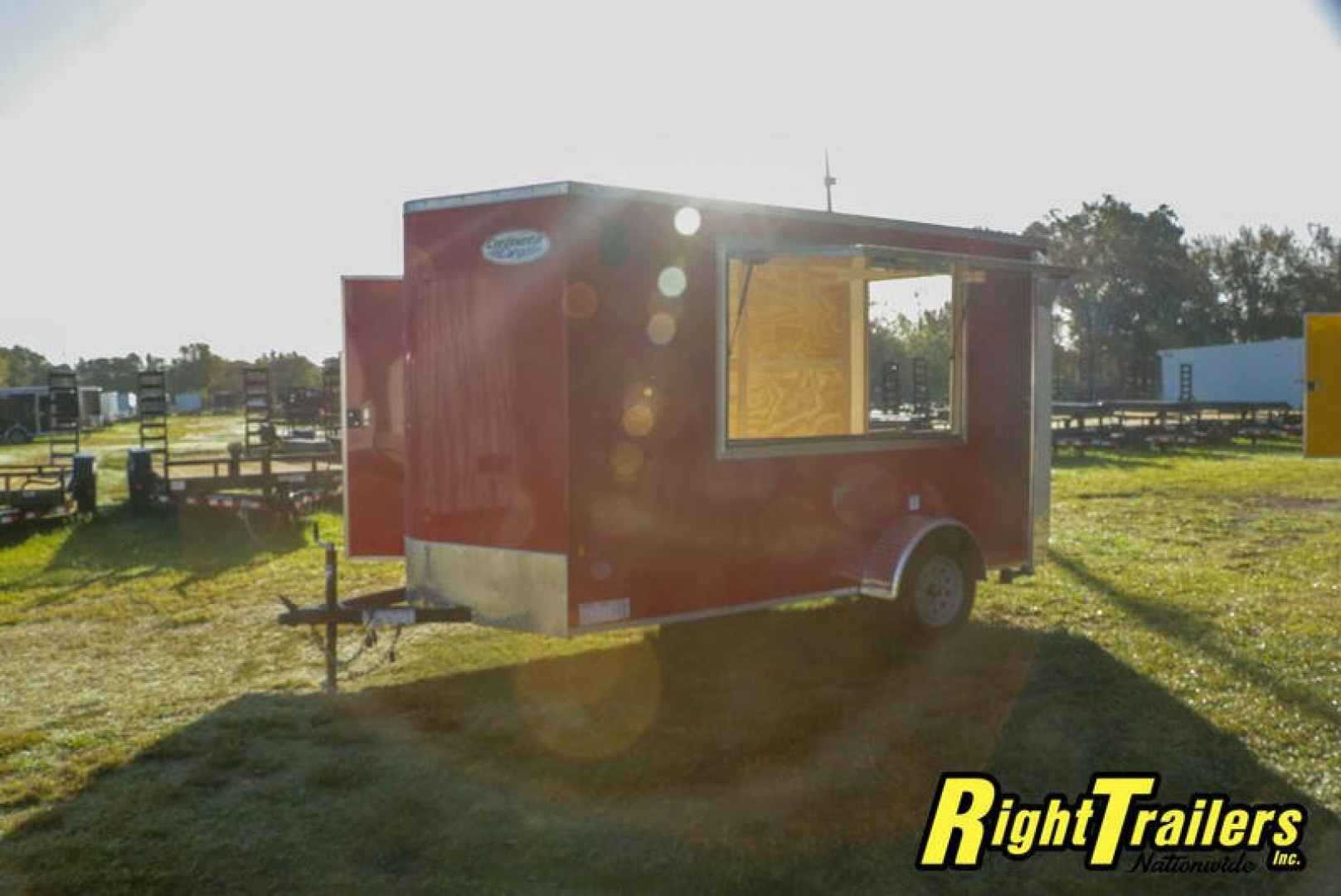 New 6x12 Continental Cargo Concession Trailer GANS612SA