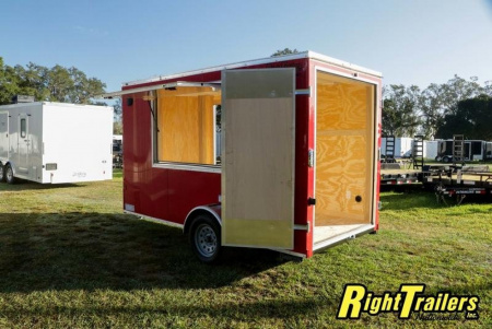 New 6x12 Continental Cargo Concession Trailer GANS612SA