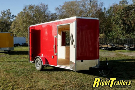 New 6x12 Continental Cargo Concession Trailer GANS612SA