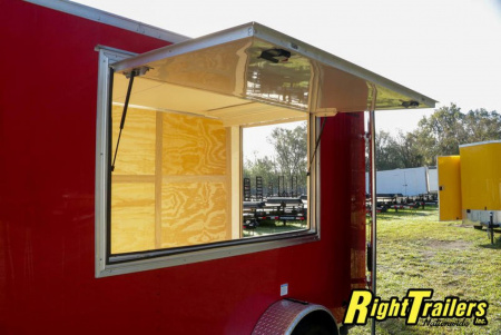 New 6x12 Continental Cargo Concession Trailer GANS612SA