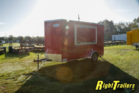 New 6x12 Continental Cargo Concession Trailer GANS612SA