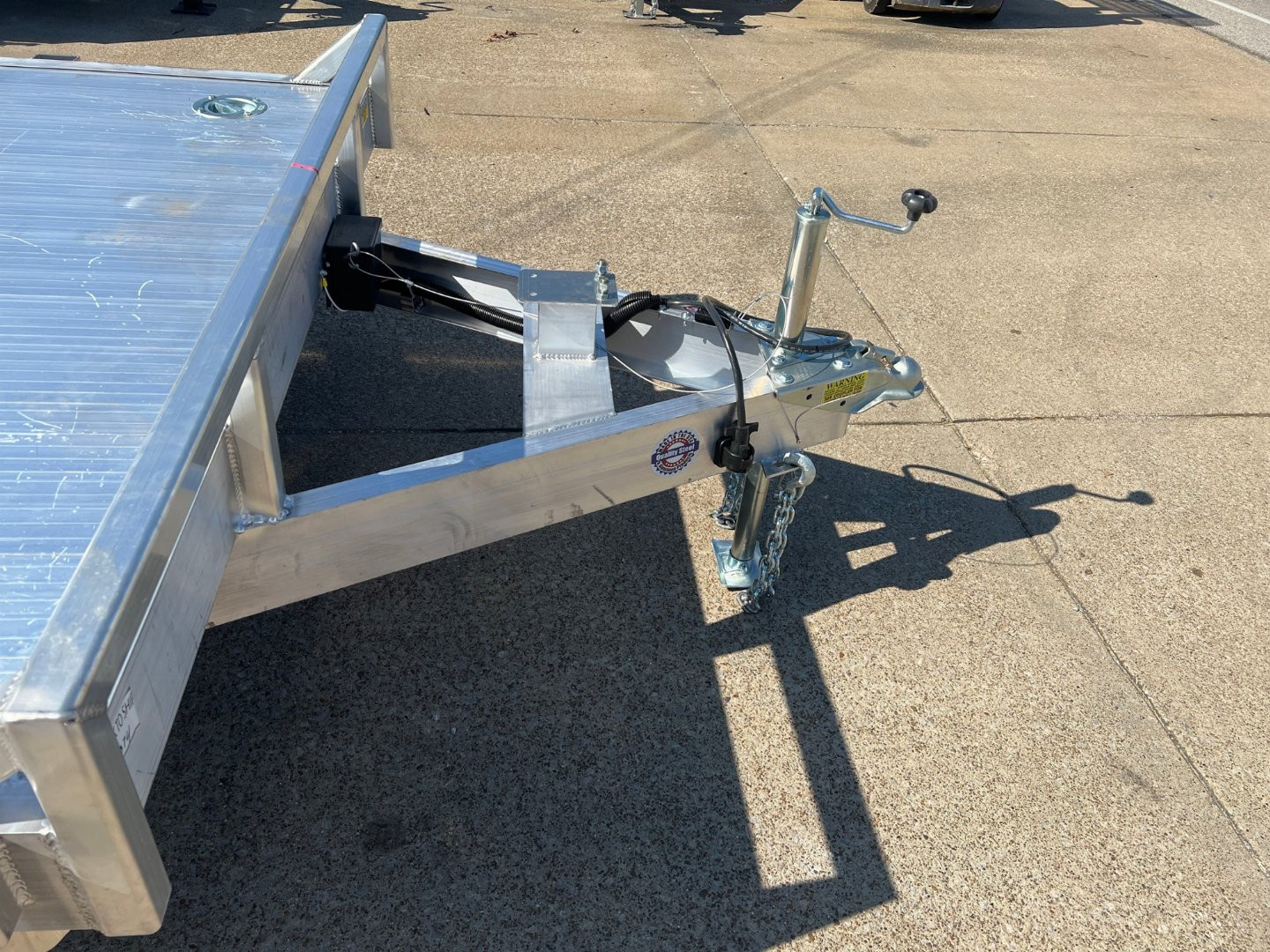 New 2026 Quality Aluminum 83x18 7K rated Car Hauler