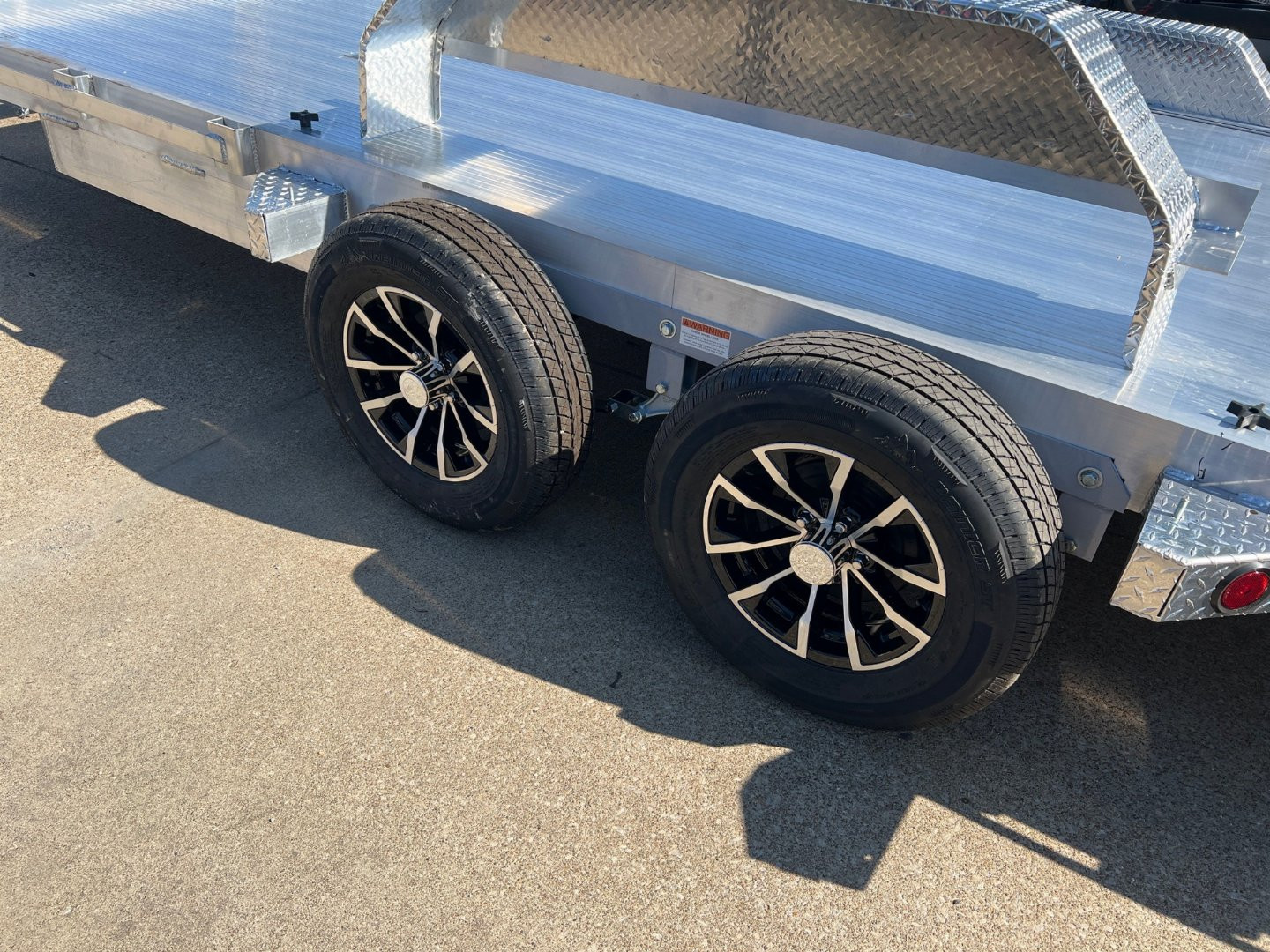 New 2026 Quality Aluminum 83x18 7K rated Car Hauler