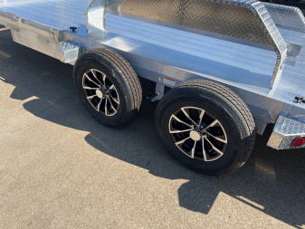 New 2026 Quality Aluminum 83x18 7K rated Car Hauler