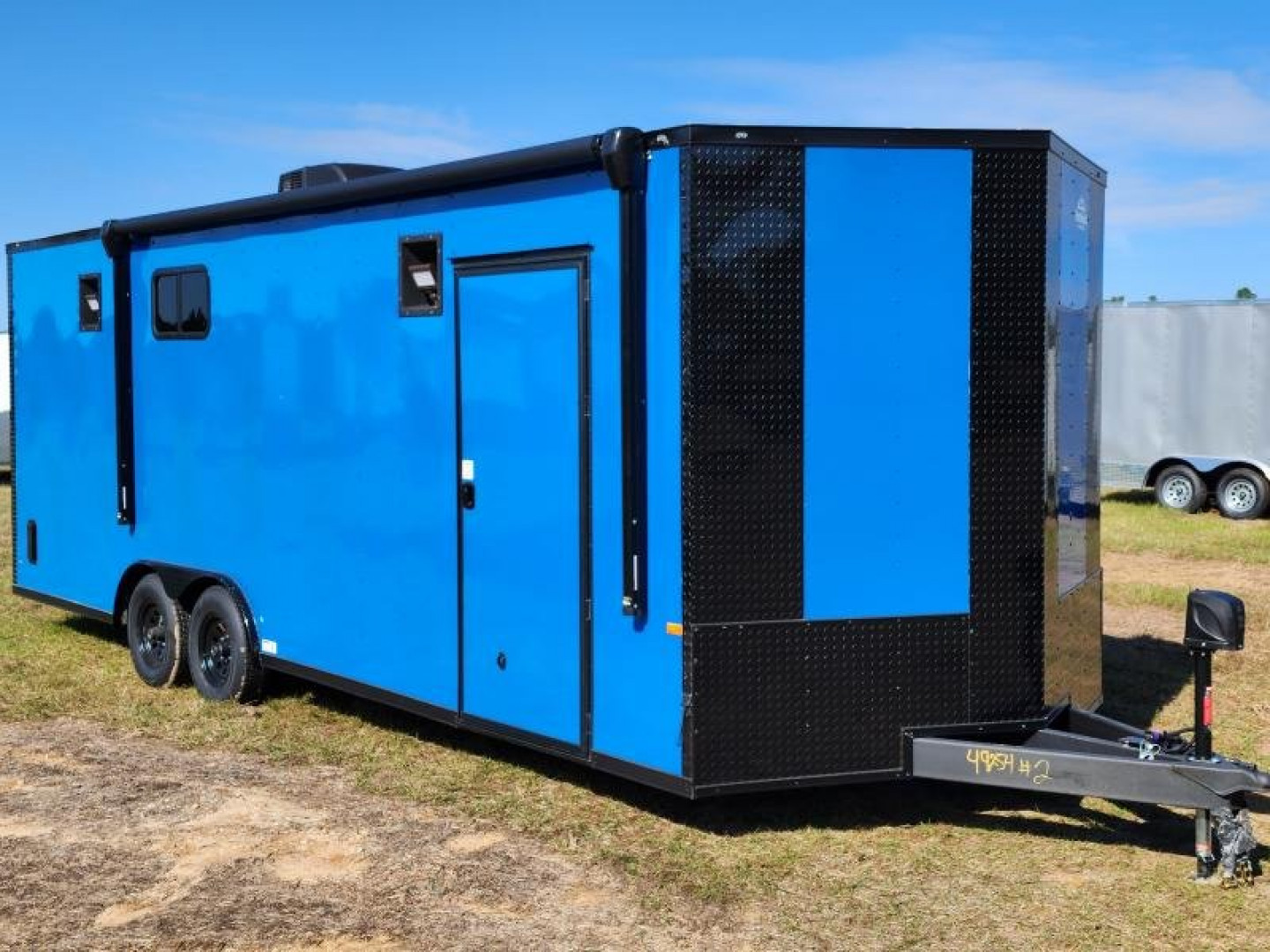 New 2026 24 Bright Blue Office Trailer