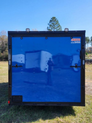New 2026 24 Bright Blue Office Trailer