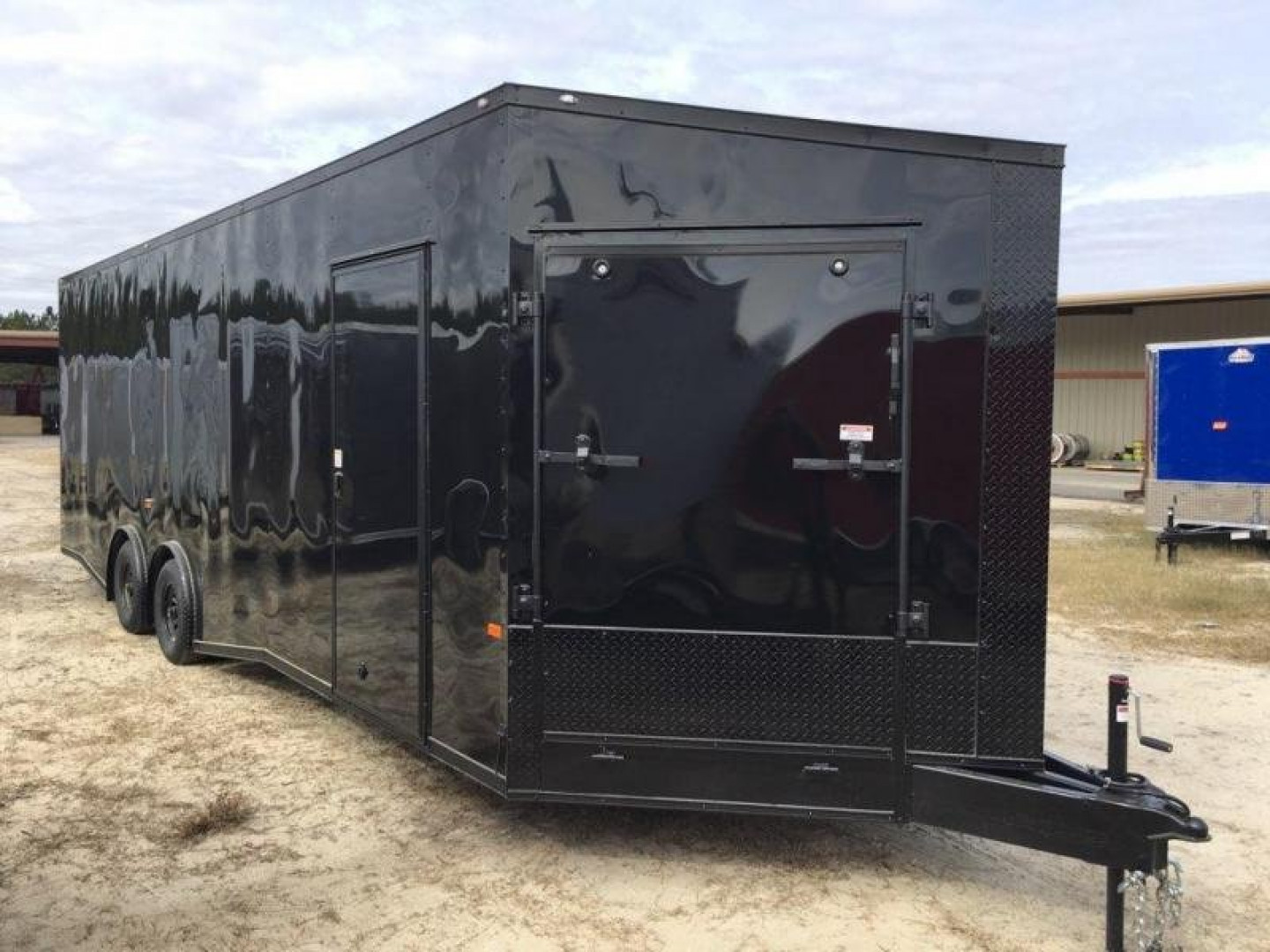 New 8.5 x 24 Snowmobile Snowmobile Trailer