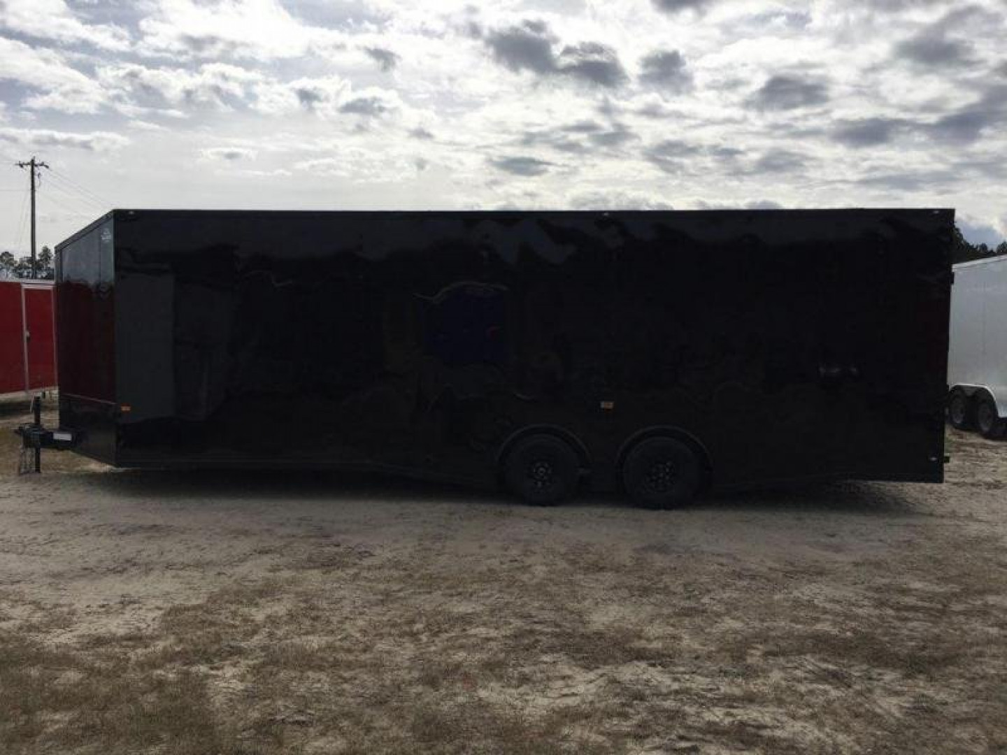 New 8.5 x 24 Snowmobile Snowmobile Trailer