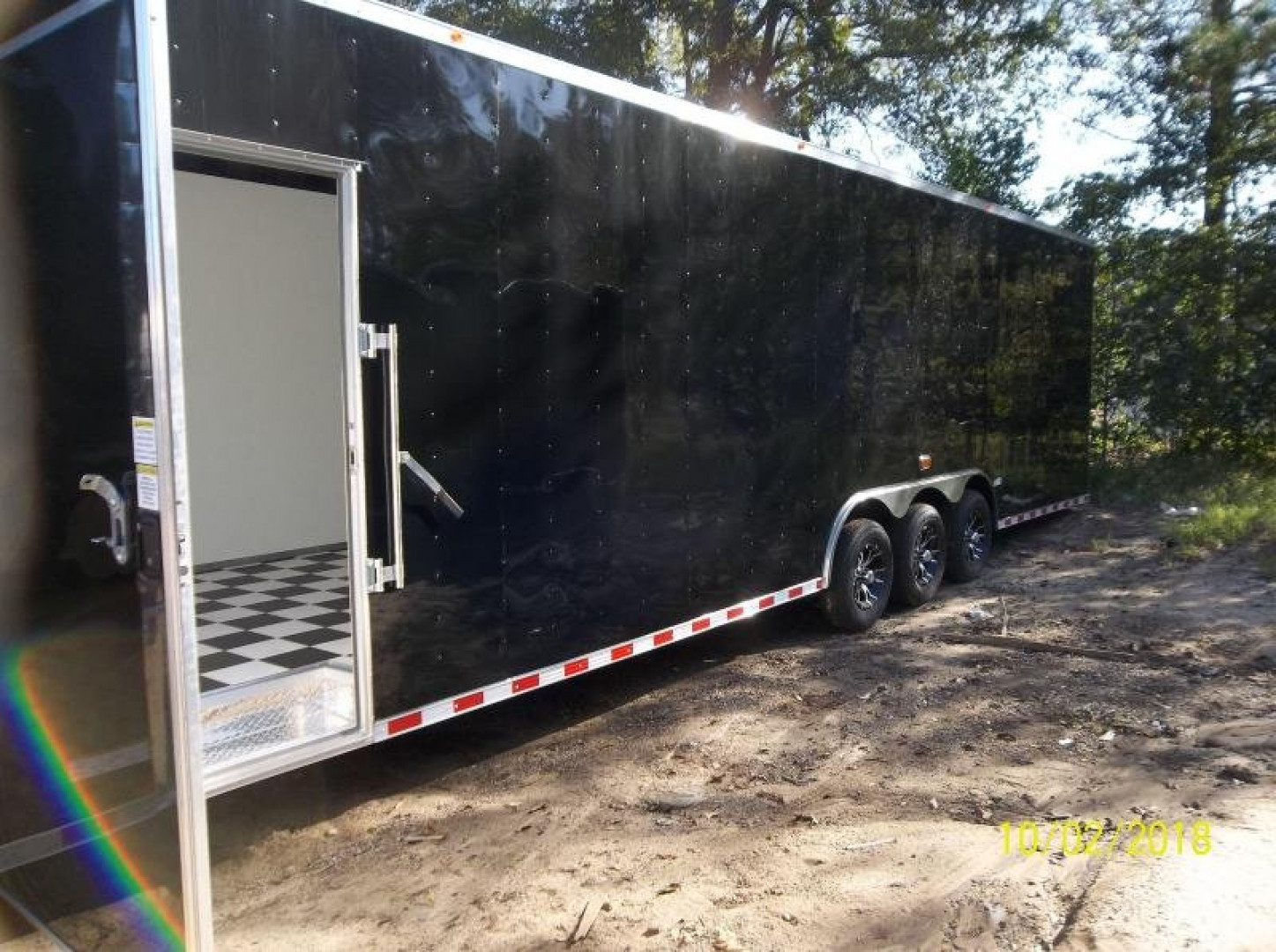 New 8.5 x 34 TR3 Car / Racing Trailer