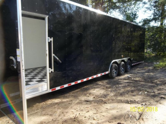 New 8.5 x 34 TR3 Car / Racing Trailer