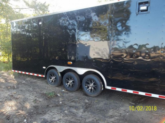 New 8.5 x 34 TR3 Car / Racing Trailer