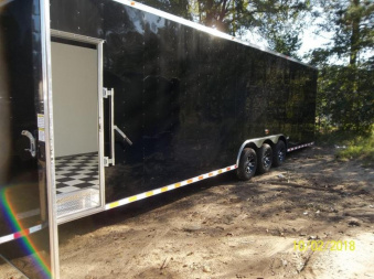 New 8.5 x 34 TR3 Car / Racing Trailer