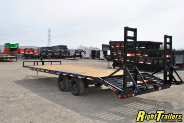New 2023 8.5x24 PJ Deckover Equipment Trailer