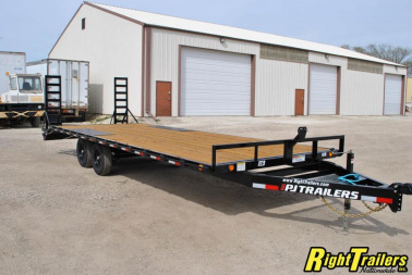 New 2023 8.5x24 PJ Deckover Equipment Trailer