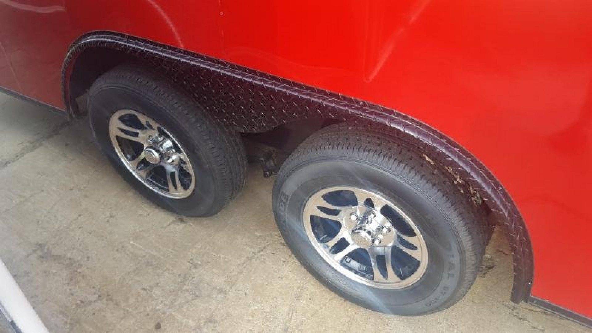 New 8.5 X 20 5 V NOSE RAMP Snowmobile Trailer