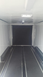 New 8.5 X 20 5 V NOSE RAMP Snowmobile Trailer