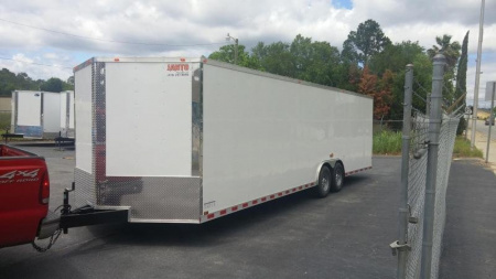 New 8.5 x 28 TA3 Car / Racing Trailer