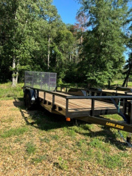 New 2025 Long Run Trailers 82''x20' Tandem Axle 10K GVWR Utility Trailer