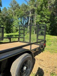 New 2025 Long Run Trailers 82''x20' Tandem Axle 10K GVWR Utility Trailer