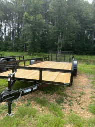 New 2025 Other 6'10''x20' Tandem Axle Dovetail Utility Trailer