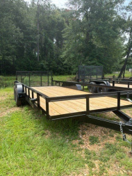 New 2025 Other 6'10''x20' Tandem Axle Dovetail Utility Trailer