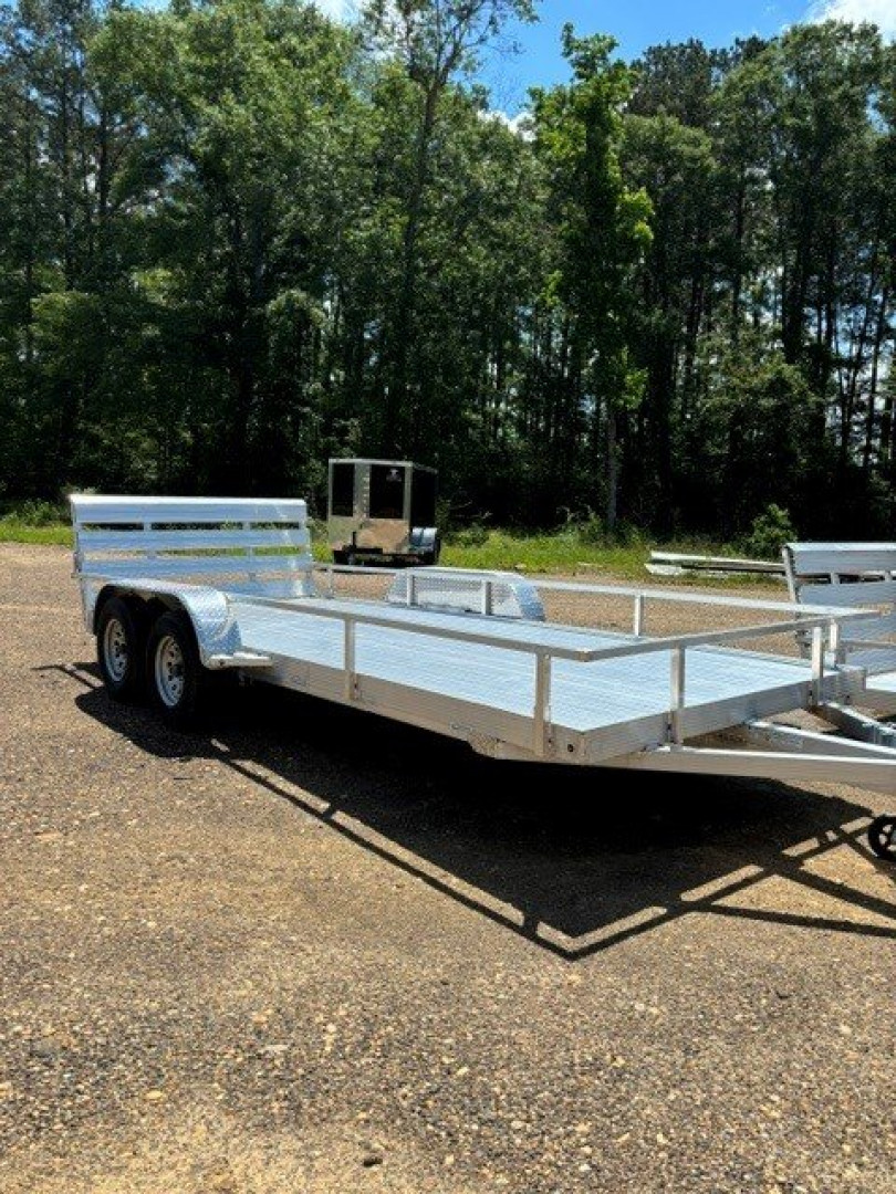 New 2025 80''x16' Aluminum tandem axle Utility Trailer