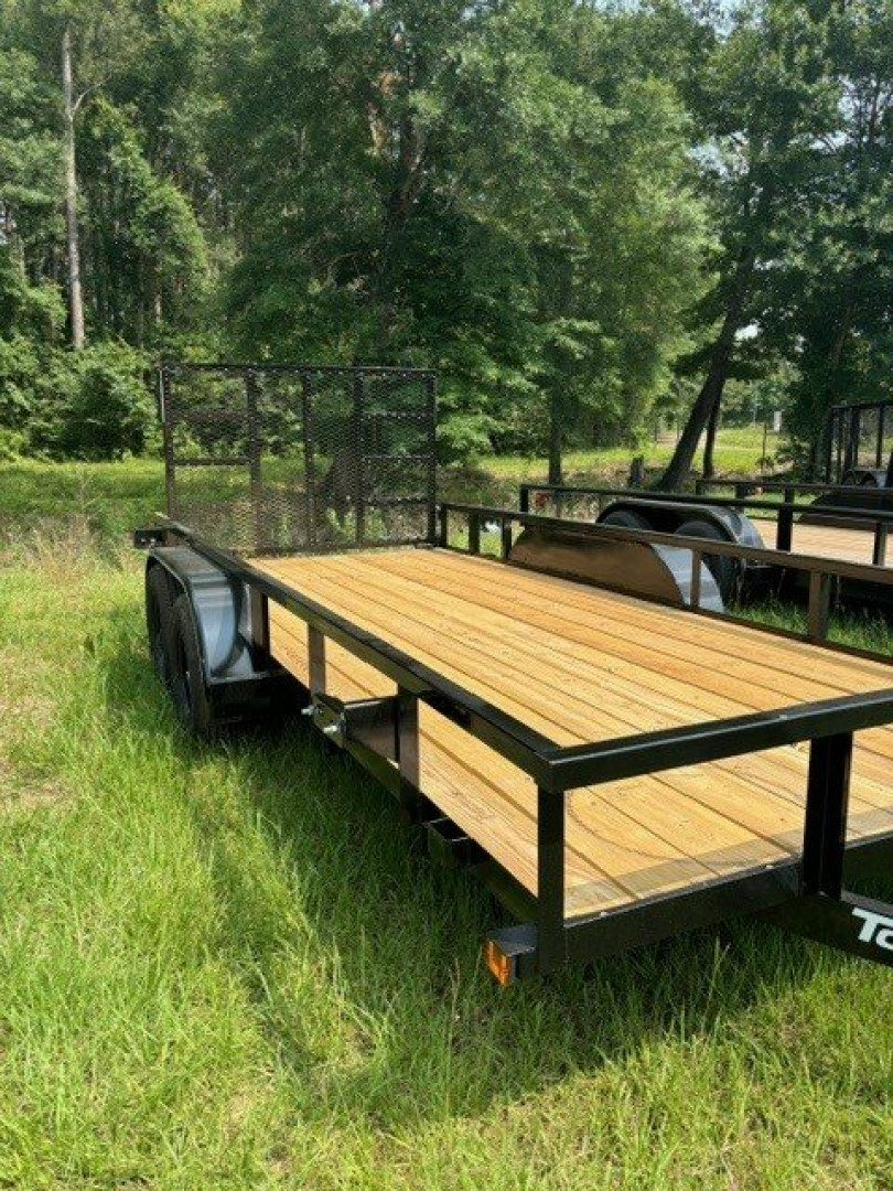 New 2025 Top Hat Trailers 77''x16' tandem axle Utility Trailer
