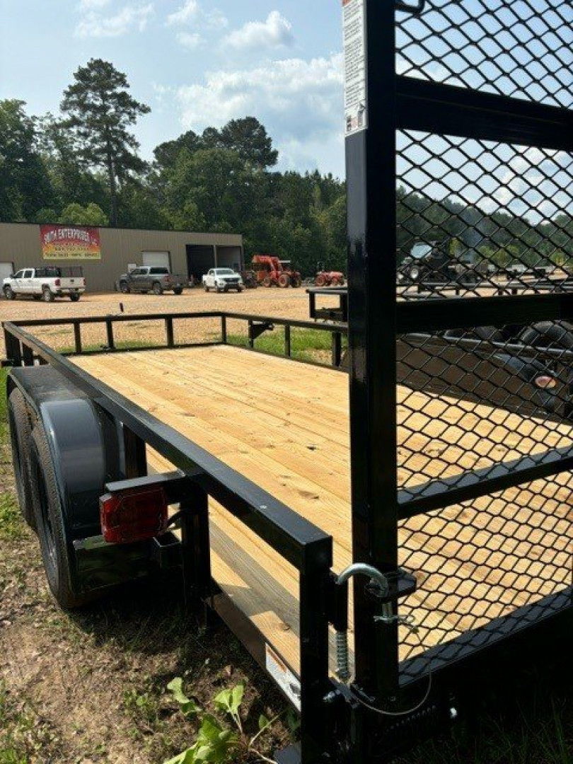 New 2025 Top Hat Trailers 77''x16' tandem axle Utility Trailer