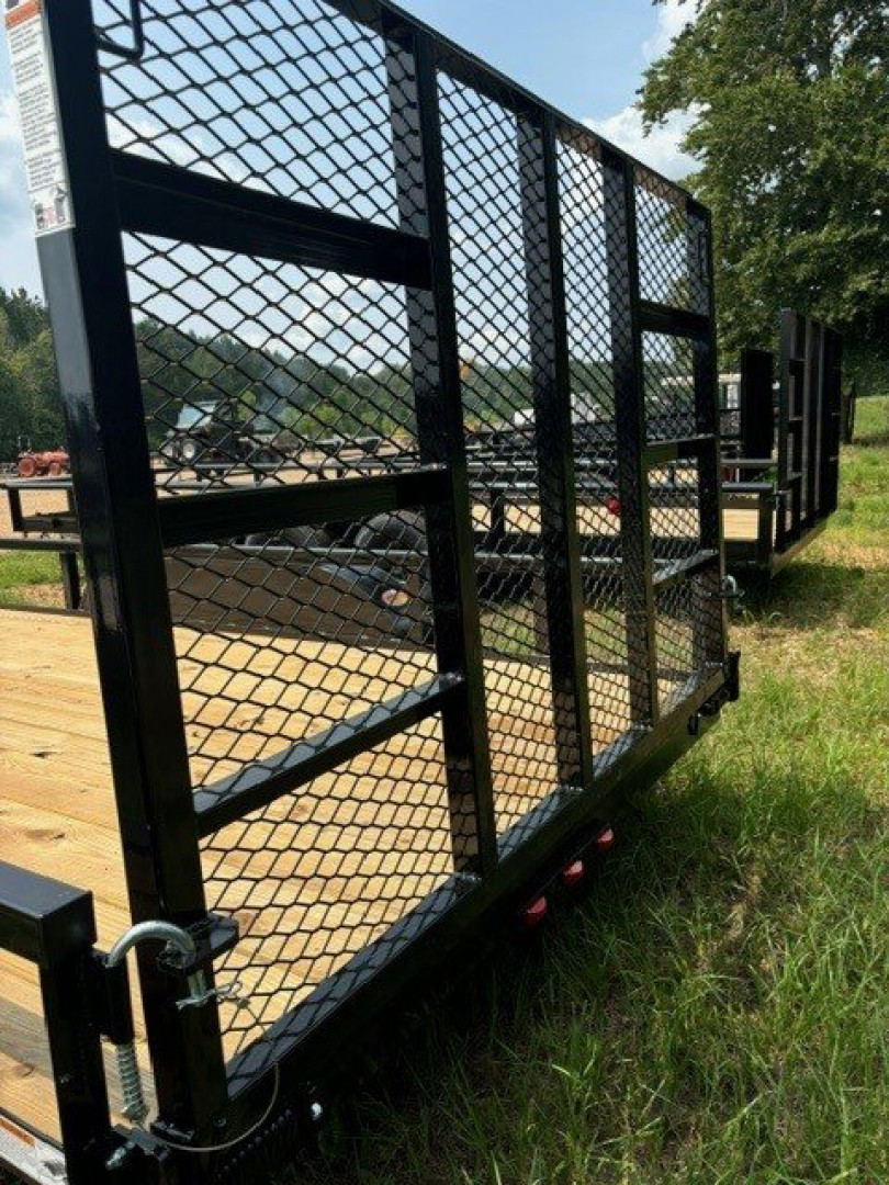 New 2025 Top Hat Trailers 77''x16' tandem axle Utility Trailer