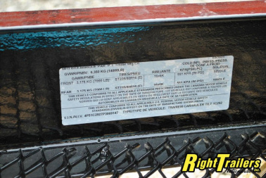 New 2023 7x24 PJ Car Hauler Tilt Trailer T6242