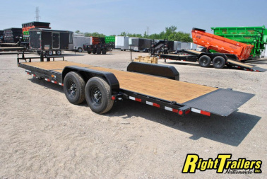 New 2023 7x24 PJ Car Hauler Tilt Trailer T6242