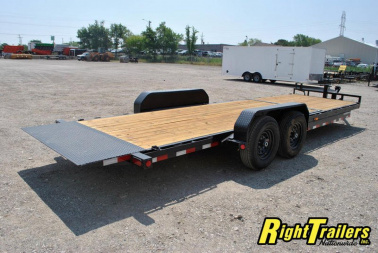 New 2023 7x24 PJ Car Hauler Tilt Trailer T6242