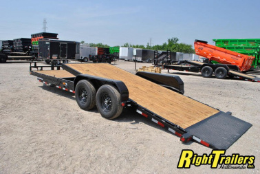 New 2023 7x24 PJ Car Hauler Tilt Trailer T6242