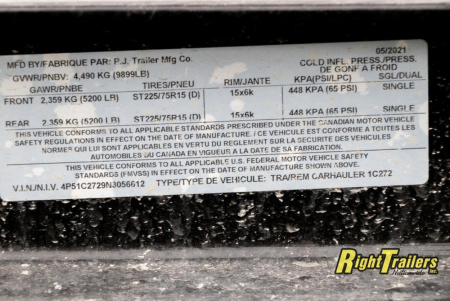 New 7x22 PJ Buggy Hauler B5222