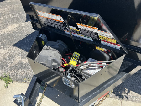 New 2026 Big Tex Trailers 14LX-14C2A-BK Dump Trailer